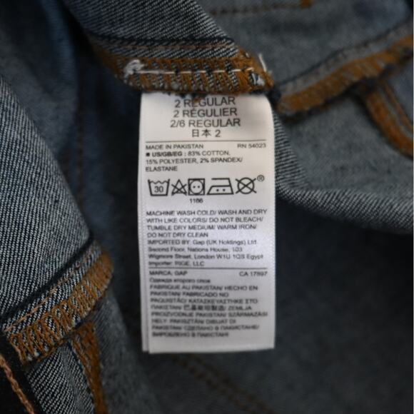 GAP 1969 Womens 26 High Stretch Denim Easy Leggings NEW - Picture 12 of 12